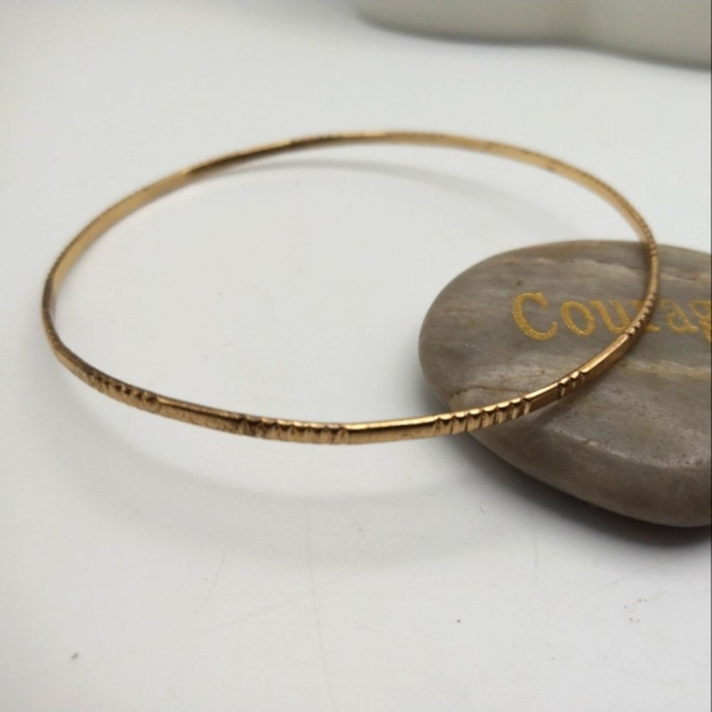 Champagne tracks tribal bracelet‎